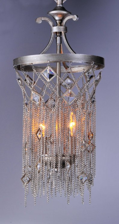 Foto para Alessandra 2-Light Pendant SM CA Incandescent E12 Incandescent (CAN 5.5"x5.5"x1")72" Chain
