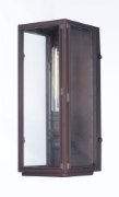 Foto para Pasadena 1-Light Outdoor Wall Lantern OI Clear MB Incandescent Incandescent 5.75"x14.25"