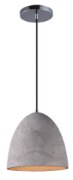 Foto para Crete 1-Light Pendant PC Concrete PAR30 LED (OA HT 131")