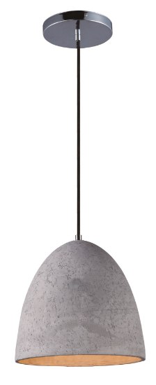 Foto para Crete 1-Light Pendant PC Concrete PAR30 LED (OA HT 131")