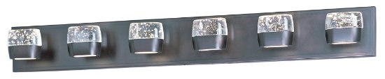 Picture of 3W Volt LED 12-Light Bath Vanity BZ Etched/Bubble