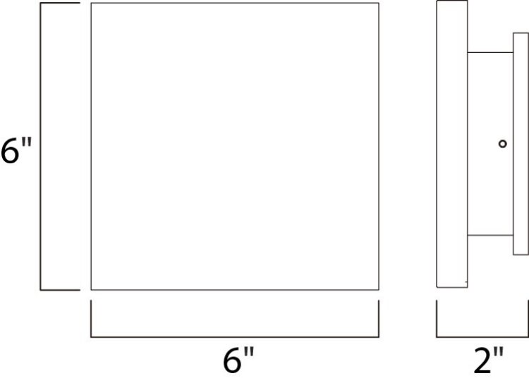 Foto para 10W Alumilux LED Outdoor Wall Sconce SA PCB LED