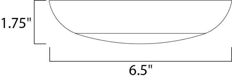 Picture of Diverse LED Flush Mount Wet BZ White PCB LED 6.5"x6.5"x1.75"