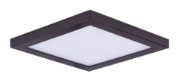 Foto para Wafer LED Wall/Flush Mount BZ White Acrylic PCB LED 6.25"x6.25"x0.5"