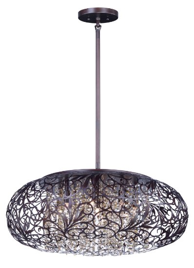 Picture of Arabesque 7-Light Pendant OI Cognac G9 Clear Xenon Xenon (OA HT 52") (CAN 6"x6"x1")