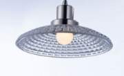 Foto para Retro LED  1-Light Pendant PN Clear Glass LED Module LED (OA HT 4.5"-125.75") (CAN 4.7"x4.75"x1.25")