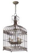 Picture of Gisele 4-Light Pendant ATR MB Incandescent Incandescent 36" Chain