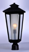 Picture of Aberdeen 1-Light Outdoor Post AT Clear/Frosted Glass MB Incandescent Incandescent