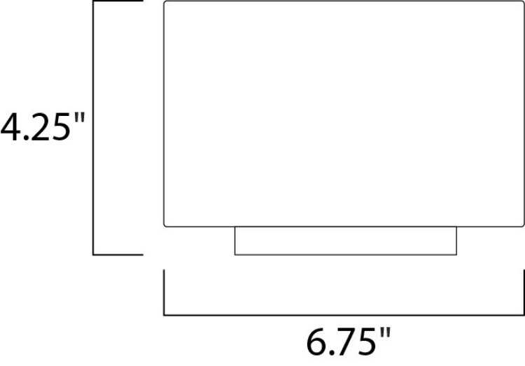 Foto para 1.8W Alumilux LED Outdoor Wall Sconce BZ PCB LED
