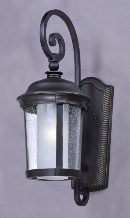 Picture of Dover EE 1-Light Medium Wall Wet BZ Seedy/Frosted GU24 Fluorescent Fluorescent