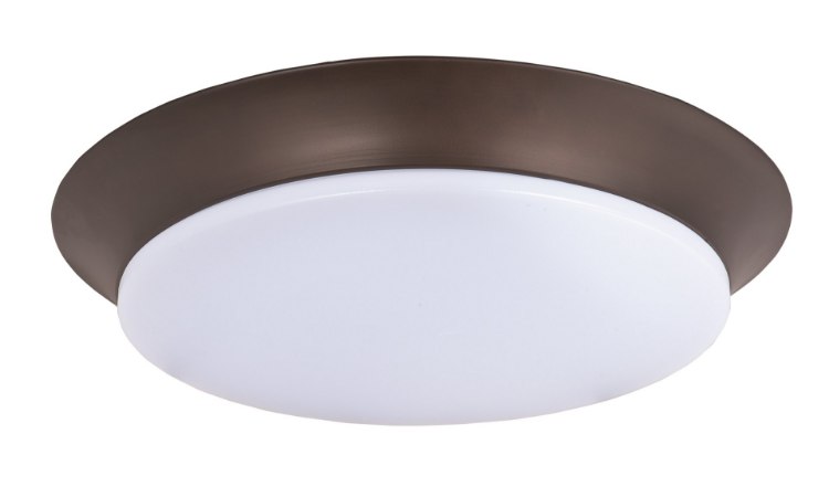 Picture of Profile EE LED Flush Mount BZ White Opal Acrylic PCB LED 13.75"x13.75"x2.5"