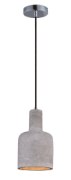 Foto para Crete 1-Light Pendant PC Concrete GU10 LED 7.5"x7.5"x13" (OA HT 132")