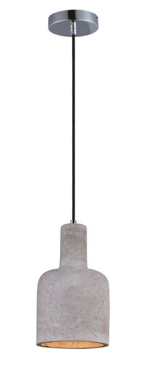 Foto para Crete 1-Light Pendant PC Concrete GU10 LED 7.5"x7.5"x13" (OA HT 132")