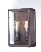 Picture of Pasadena 2-Light Outdoor Wall Lantern OI Clear Glass MB Incandescent Incandescent