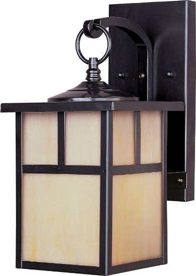 Foto para Coldwater LED 1-Light Outdoor Wall Lantern BU Honey 6"x12"
