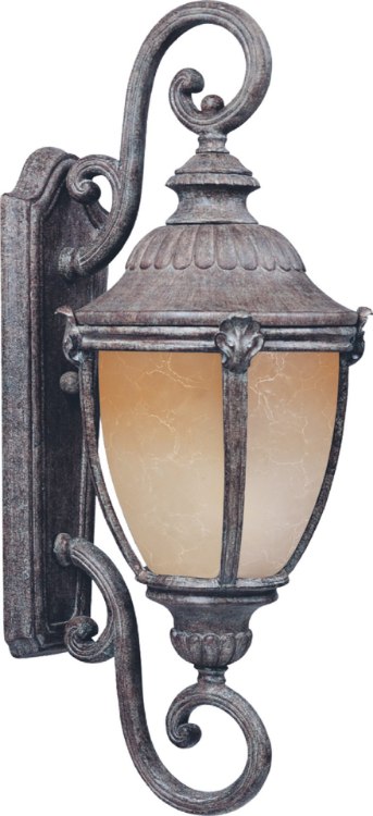 Foto para Morrow Bay LED 1-Light Outdoor Wall Lantern ET Latte 10.5"x27"