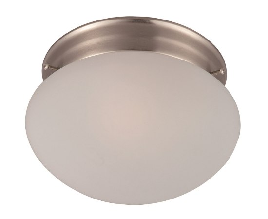 Picture of Essentials - 588x-Flush Mount SN Frosted Glass MB Incandescent Incandescent (OA HT 4.5")