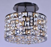 Foto para Fifth Avenue 6-Light Flush Mount LB Jewel Crystal G9 Xenon Xenon (OA HT 15")