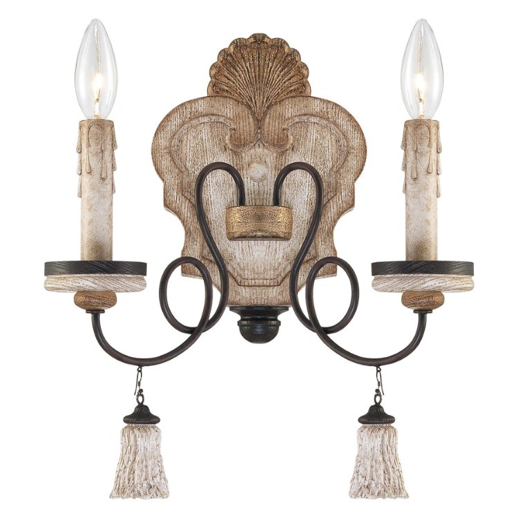 Foto para SW 2 Light Wall Sconce Provence Patina