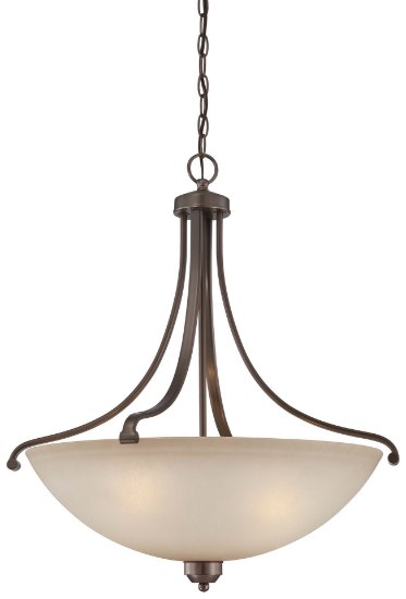 Picture of 100w SW 4 Light Pendant Harvard Court Bronze (Plated) Light French Scavo