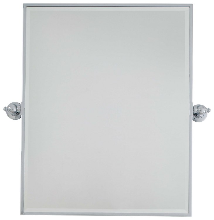 Foto para SW Xl Rectangle Mirror - Beveled Chrome Excavation Glass