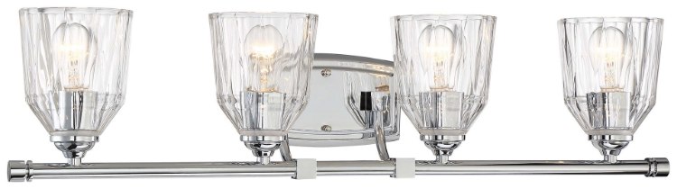 Foto para 100w SW 4 Light Bath Chrome Clear