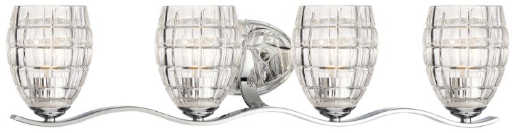 Foto para 100w SW 4 Light Bath Chrome Clear