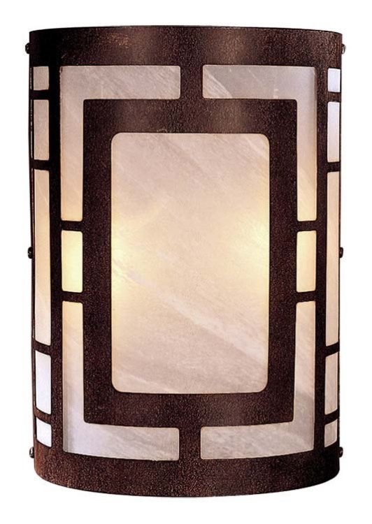 Foto para 60w SW 2 Light Wall Sconce Nutmeg Ethched Marble