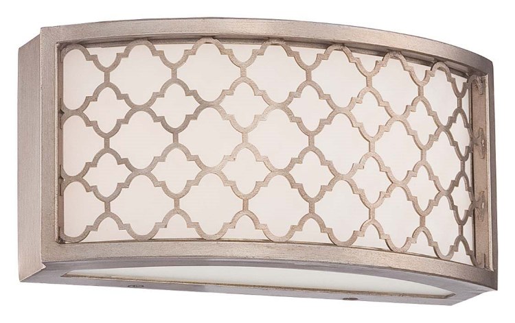 Foto para 13w WW Westwood Court Led Bath Champagne Gold Etched White