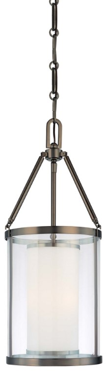 Foto para 60w SW 3 Light Pendant Harvard Court Bronze (Plated) Clear