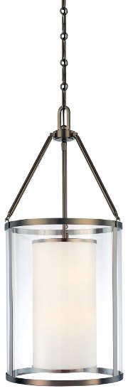 Picture of 60w SW 6 Light Pendant Harvard Court Bronze (Plated) Clear