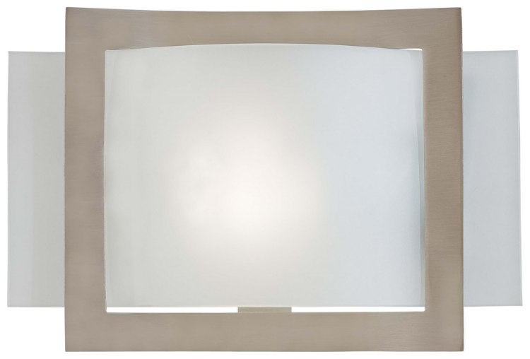 Foto para 13w SW 1 Light Wall Sconce Brushed Nickel Etched