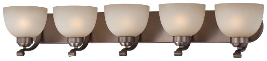 Foto para 100w SW 5 Light Bath Harvard Court Bronze (Plated) Light French Scavo