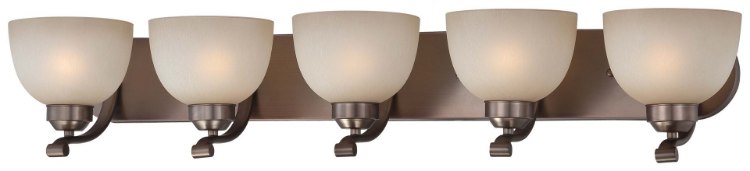 Foto para 100w SW 5 Light Bath Harvard Court Bronze (Plated) Light French Scavo