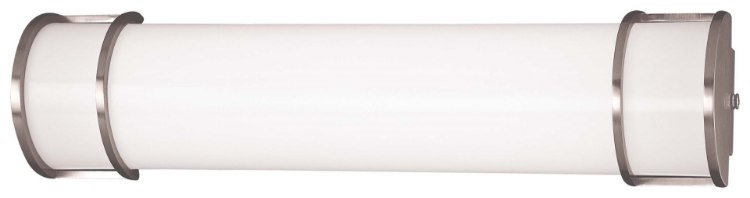 Foto para 17w SW 2 Light Bath Brushed Nickel Frosted/White