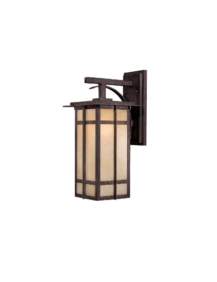 Foto para 13w SW 1 Light Wall Mount Iron Oxide Double French Scavo