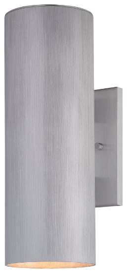 Picture of 26w SW 2 Light Wall Mount Brushed Stainless Steel Clear