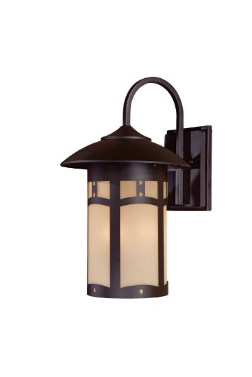 Picture of 60w SW 3 Light Wall Mount Dorian Bronze Double French Scavo