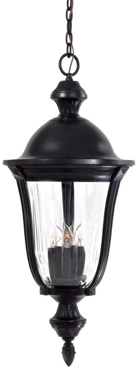 Foto para 60w SW 5 Lt Outdoor Chain Hung Heritage Mouth Blown Clear