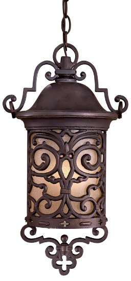 Foto para 13w SW 1 Lt Outdoor Chain Hung Chelesa Bronze Double French Scavo