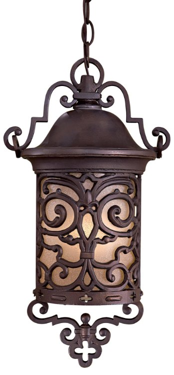 Foto para 13w SW 1 Lt Outdoor Chain Hung Chelesa Bronze Double French Scavo
