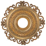 Foto para SW 22In Ceiling Medallion For F705/F715 Fans Tuscan Patina