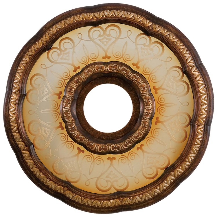 Foto para SW 22In Ceiling Medallion For F820-Ibr Illuminati Bronze