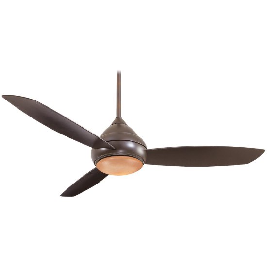 Picture of 78w SW 58In Concept I Wet Ceiling Fan Oil Rubbed Bronze Pietra Glass
