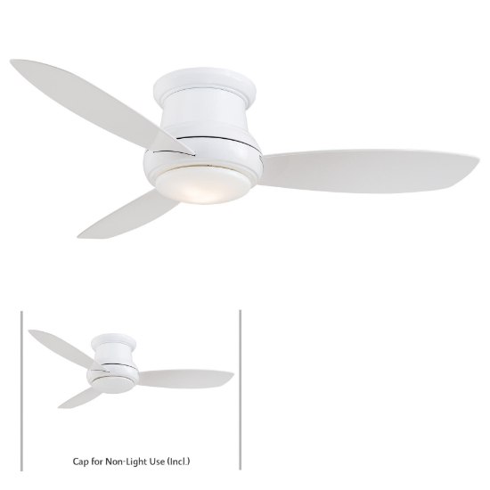 Picture of 143.7w SW Flush Mount Ceiling Fan White