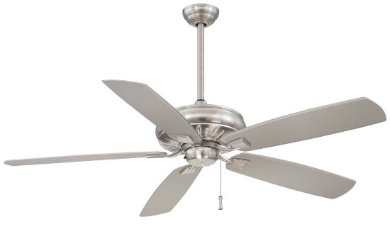 Foto para 65.1w SW 60In Sunseeker Ceiling Fan - 2 Brushed Nickel Wet