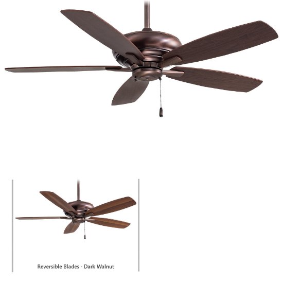 Foto para 71.3w SW Kola Ceiling Fan-52In Dark Brushed Bronze