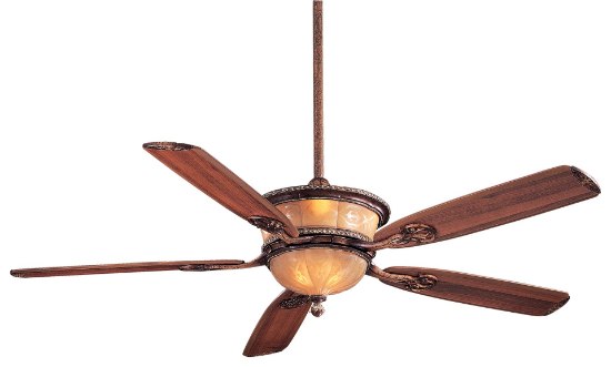 Foto para 134w SW Santa Lucia Fan-60In Cattera Bronze Cognac Fluted Etched