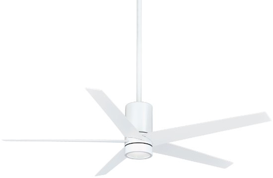 Foto para 47.6w SW 56In Symbio Ceiling Fan 2015 Flat White Etched