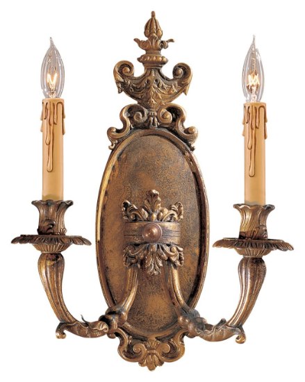 Picture of 60w SW Two Light Wall Sconce Oxide Brass